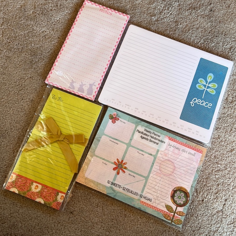Bundle of Notepads all NEW